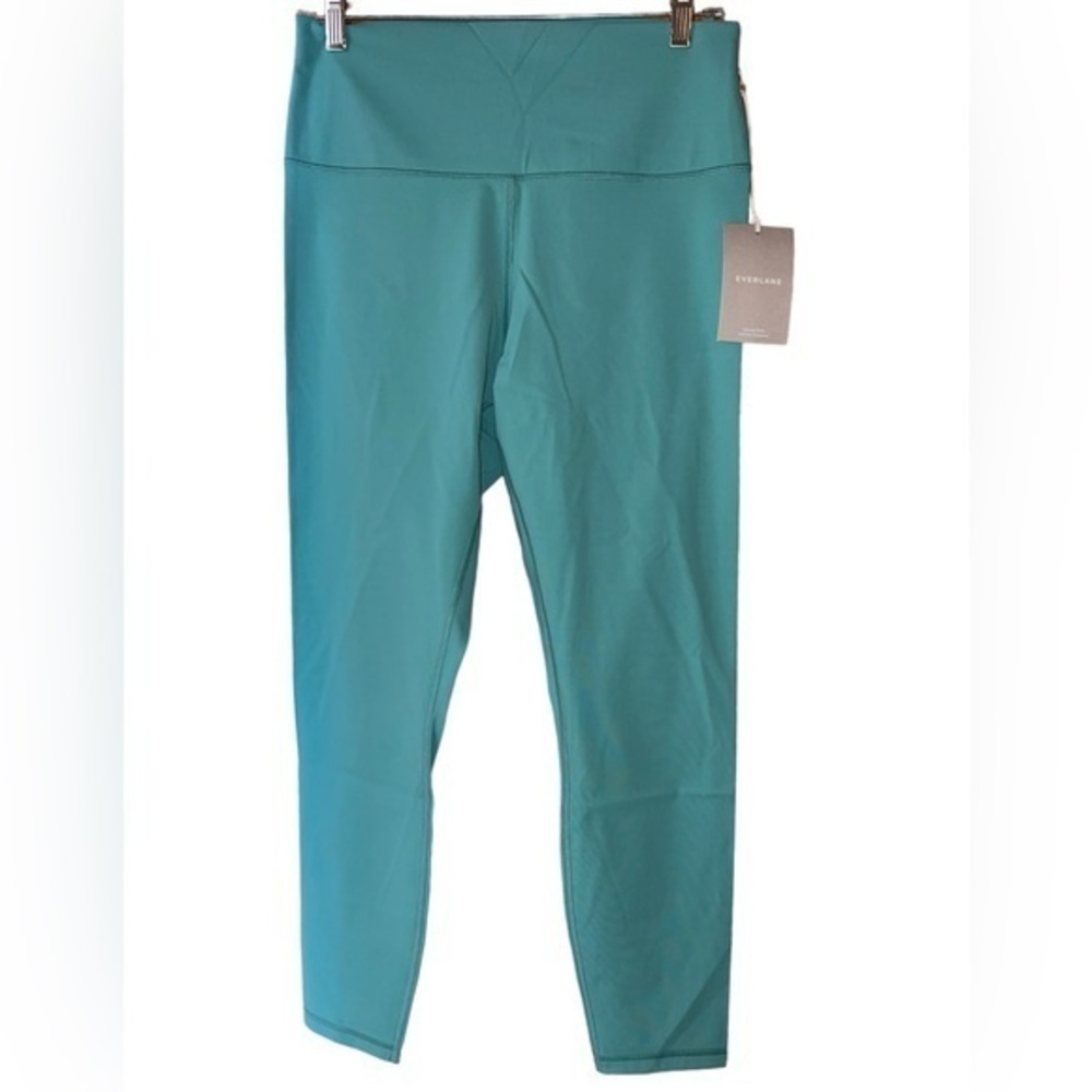 Everlane Perform 24/7 Ankle Leggings Green Athletic Yoga Women’s‎ Size Large New